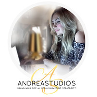 AndreaStudios logo, AndreaStudios contact details