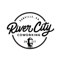 River City Coworking logo, River City Coworking contact details