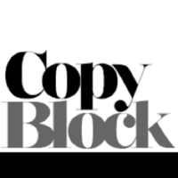 COPYBLOCK logo, COPYBLOCK contact details