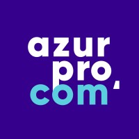 AzurProCom' logo, AzurProCom' contact details