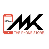 MK The Phone Store logo, MK The Phone Store contact details