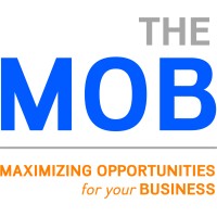 The MOB logo, The MOB contact details