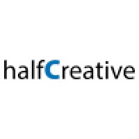 halfCreative logo, halfCreative contact details