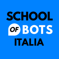 School of Bots Italia logo, School of Bots Italia contact details