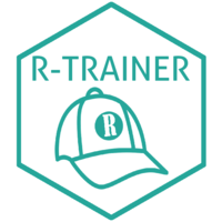 R-TRAINER logo, R-TRAINER contact details