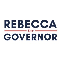 Rebecca for Governor logo, Rebecca for Governor contact details