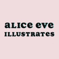 Alice Eve Illustrates logo, Alice Eve Illustrates contact details