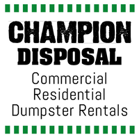 Champion Disposal logo, Champion Disposal contact details