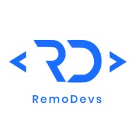 RemoDevs logo, RemoDevs contact details