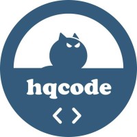 HqCode logo, HqCode contact details