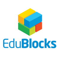 EduBlocks logo, EduBlocks contact details