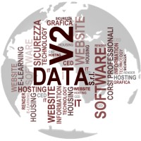 V2 DATA S.r.l. logo, V2 DATA S.r.l. contact details