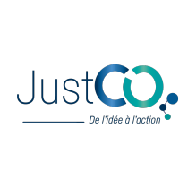 Justco logo, Justco contact details