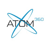 Atom360 logo, Atom360 contact details