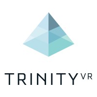 TrinityVR logo, TrinityVR contact details