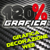 120% GRAFICA logo, 120% GRAFICA contact details