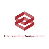 The learning footprint logo, The learning footprint contact details