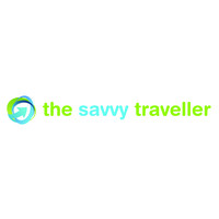 The Savvy Traveller logo, The Savvy Traveller contact details