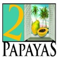 2 Papayas logo, 2 Papayas contact details