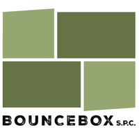 BounceBox, s.p.c. logo, BounceBox, s.p.c. contact details