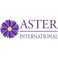 Aster International logo, Aster International contact details