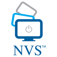 NVS zero client logo, NVS zero client contact details