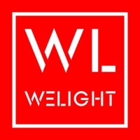 WeLight logo, WeLight contact details