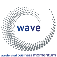 the wave momentum logo, the wave momentum contact details