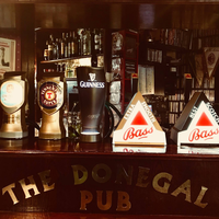 The Donegal Pub logo, The Donegal Pub contact details