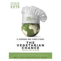 The Vegetarian Chance logo, The Vegetarian Chance contact details