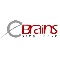 eBrains logo, eBrains contact details