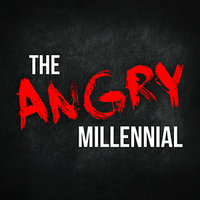 The Angry Millennial logo, The Angry Millennial contact details