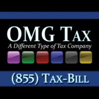 OMG Tax logo, OMG Tax contact details