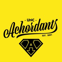 UNC Achordants logo, UNC Achordants contact details