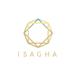 iSagha logo, iSagha contact details