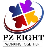 PZ Eight logo, PZ Eight contact details