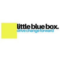 LittleBlueBox. logo, LittleBlueBox. contact details