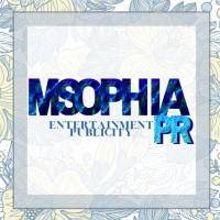 MSophia PR logo, MSophia PR contact details