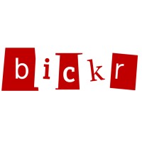 bickr logo, bickr contact details