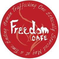 The Freedom Café logo, The Freedom Café contact details