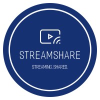 StreamShare logo, StreamShare contact details