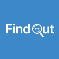 FindOut logo, FindOut contact details