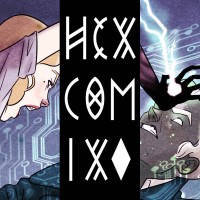 HexComix logo, HexComix contact details