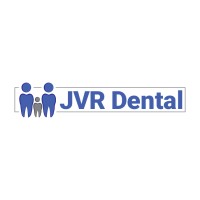 JVR Dental logo, JVR Dental contact details