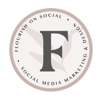 Flourish on Social logo, Flourish on Social contact details