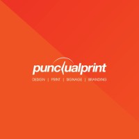 Punctual Print logo, Punctual Print contact details