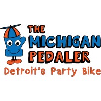 The Michigan Pedaler logo, The Michigan Pedaler contact details