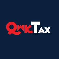 QwkTax logo, QwkTax contact details