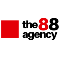 The 88 Agency logo, The 88 Agency contact details