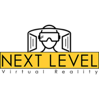 Next Level VR logo, Next Level VR contact details